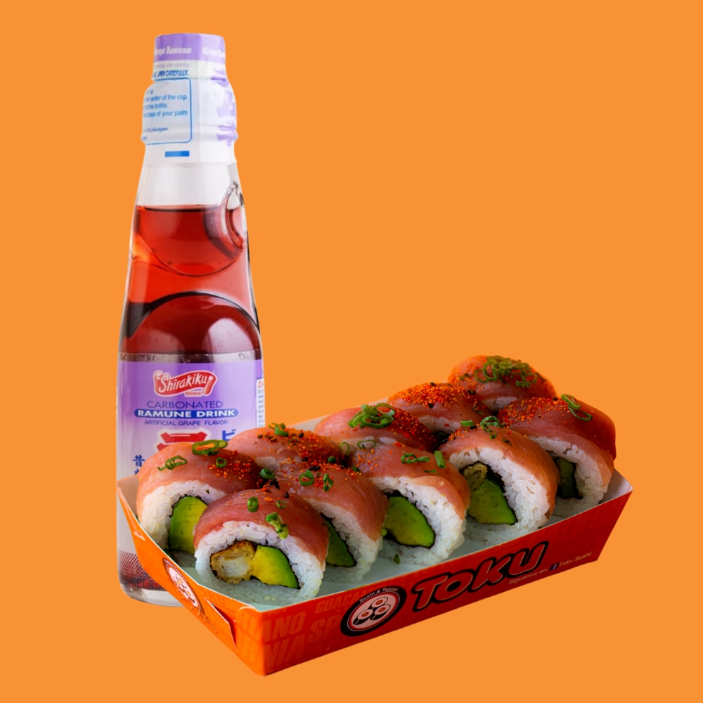Maki Acevichado X10 Piezas + Ramune