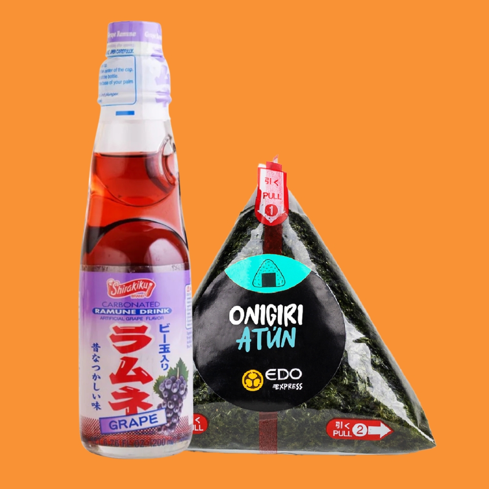 Onigiri + Ramune