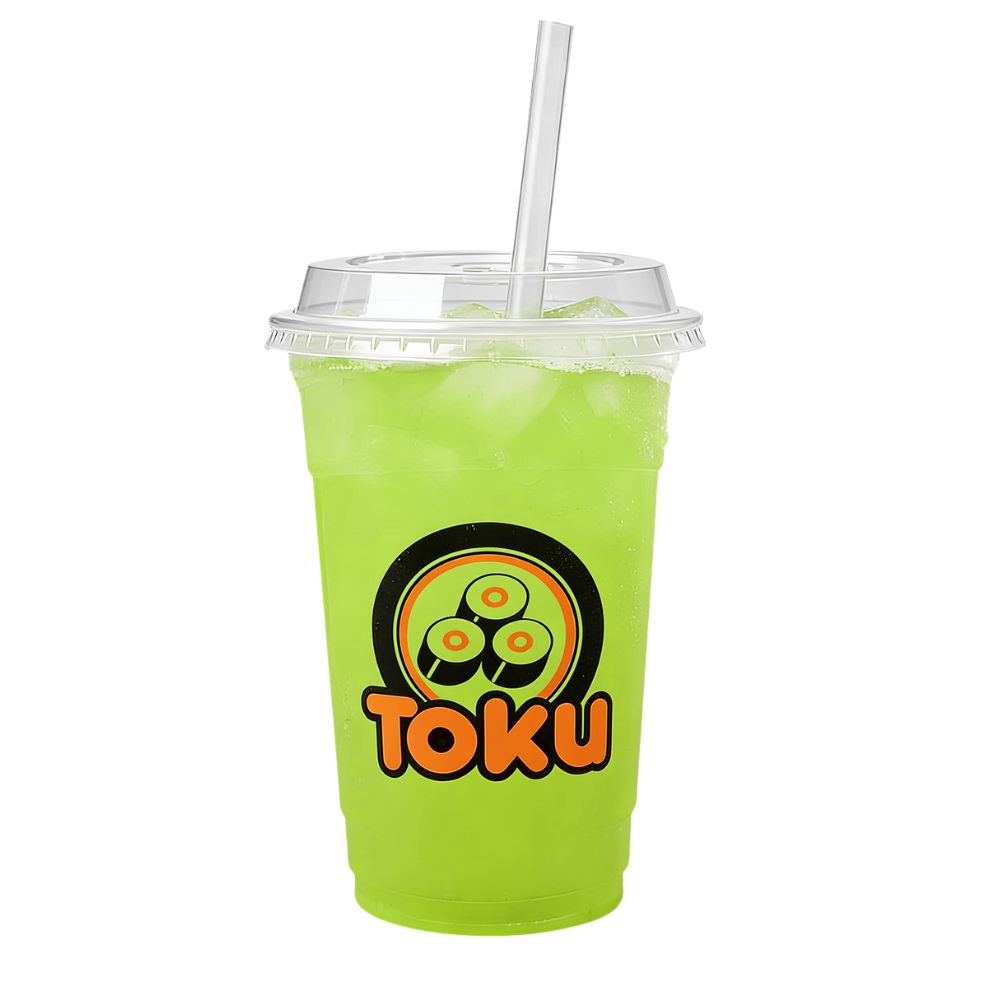 Bubble tea de manzana verde