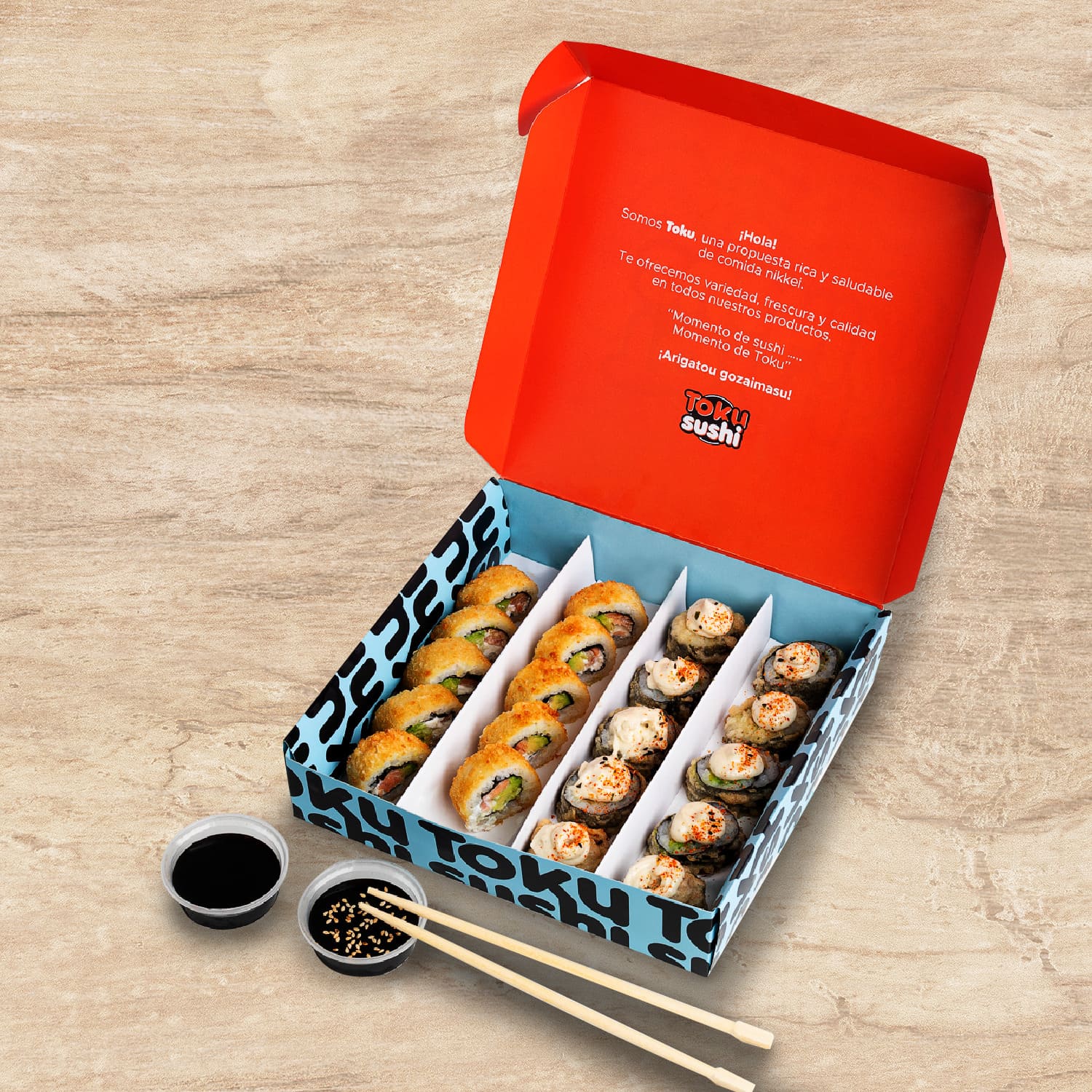 Combo 20 Piezas + bolitas de chickenkatsu + 2 chichas